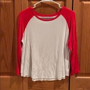 American eagle baseball tee